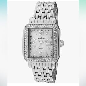 Women’s Peugeot quartz and crystal watch